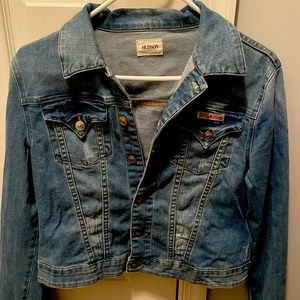 Hudson Distressed Denim Jacket